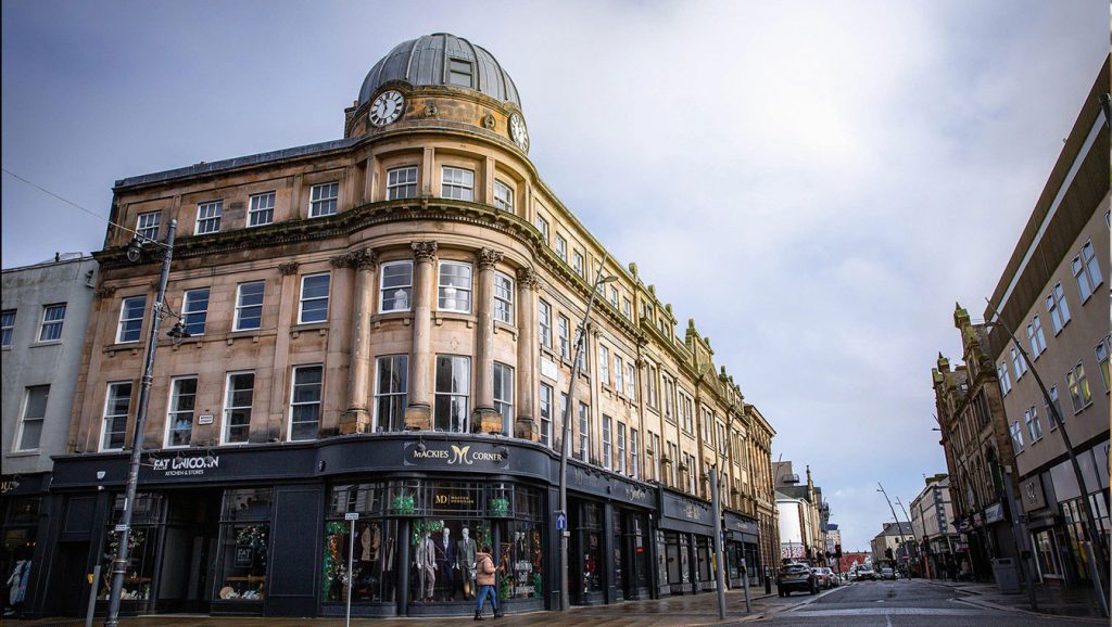 Picture of Mackie's Corner and Hutchinson's Buildings High Street West, Sunderland - Phonetic Digital